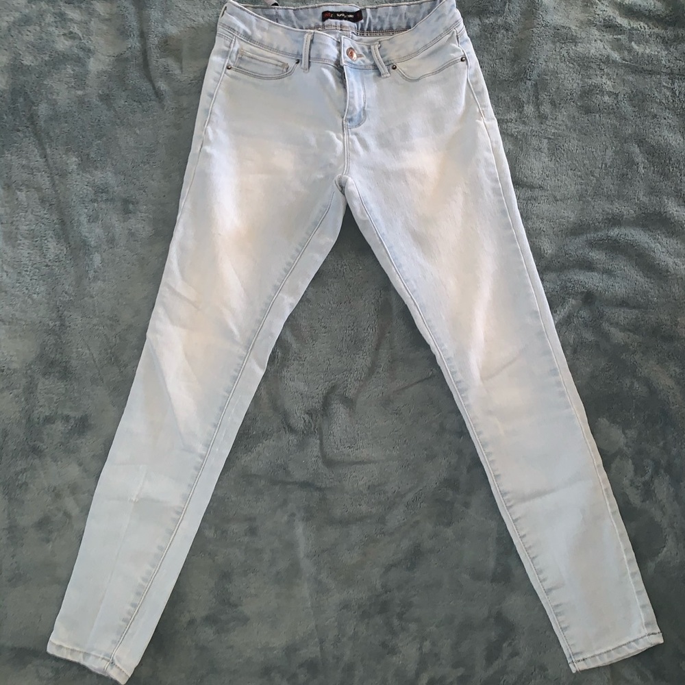 Light washed One 8 Super skinny size 9 jeans